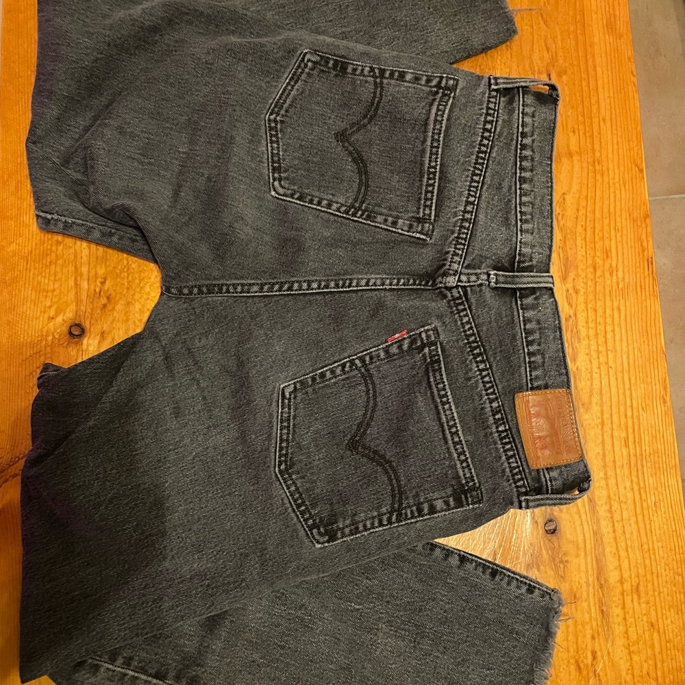 Levi's Black Denim Jeans
